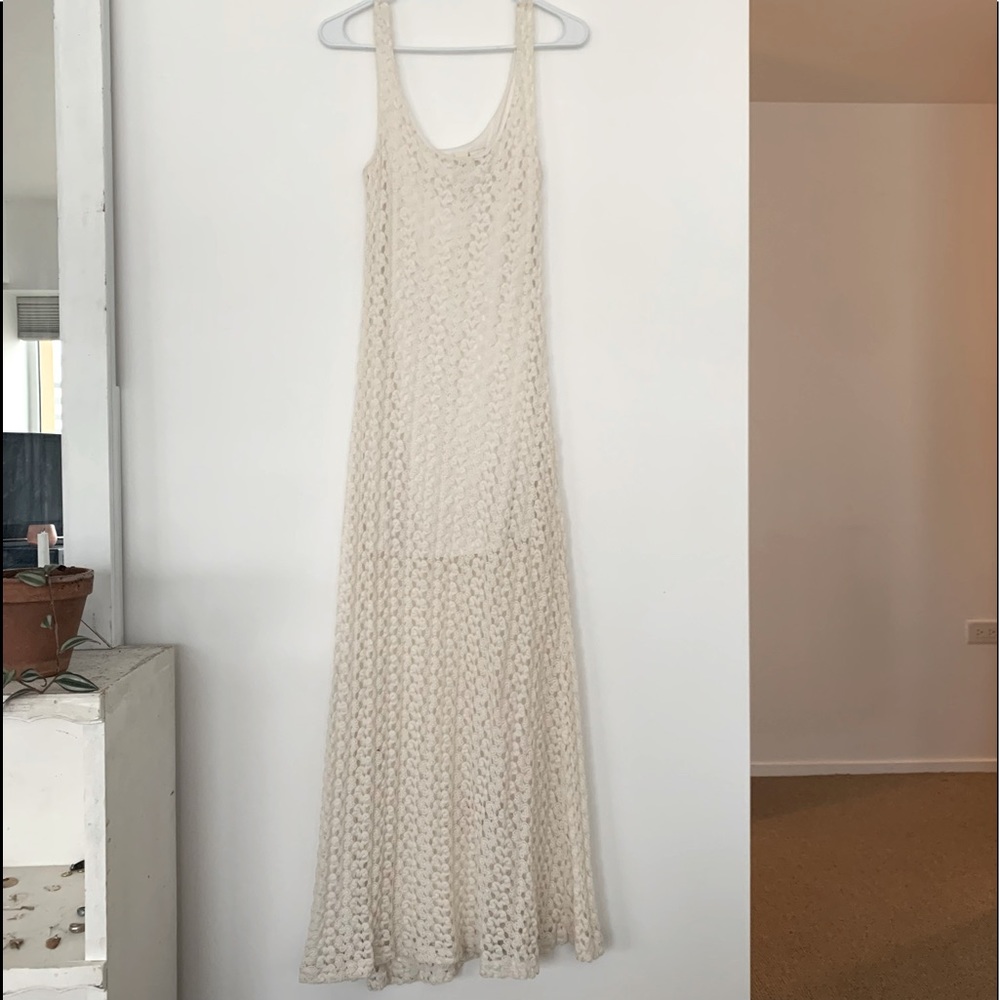 Cream dress